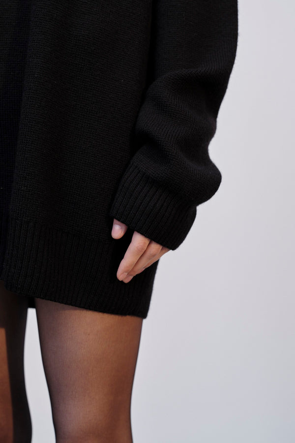 Birgitte Herskind Fred Knit Sweater Dress - Black Black