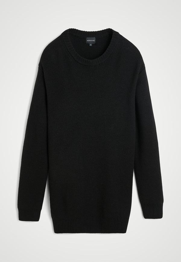 birgitte herskind Fred Knit Sweater Dress - Black Black