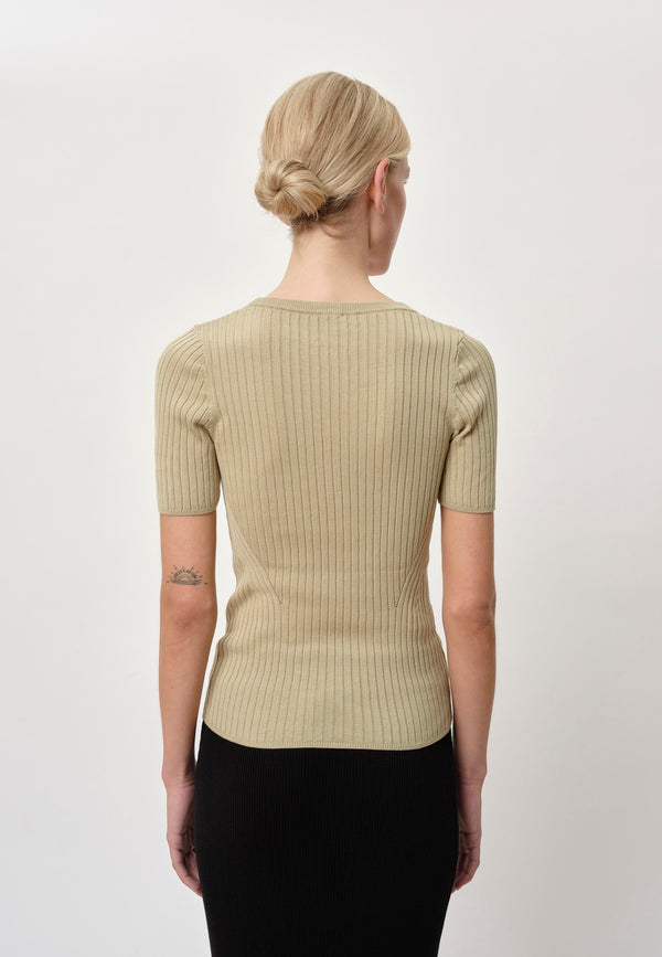 Birgitte Herskind Jenny Knit Blouse - Asparagus Asparagus