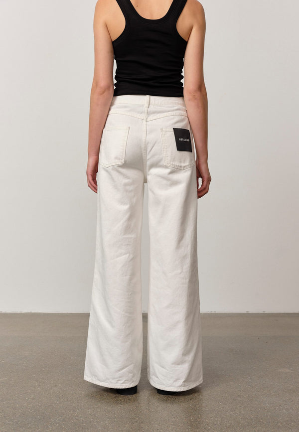 Birgitte Herskind Katja Jeans - Off White (Leg Size 30" - Short) Off White (Leg Size 30" - Short)