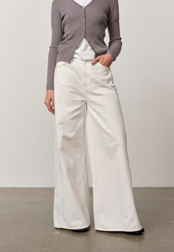 Birgitte Herskind Katja Jeans - Off White (Leg Size 30" - Short) Off White (Leg Size 30" - Short)