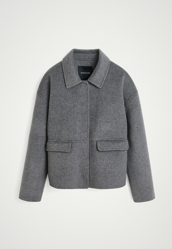 birgitte herskind Kurt Lux Coat - Ligth Grey Ligth Grey