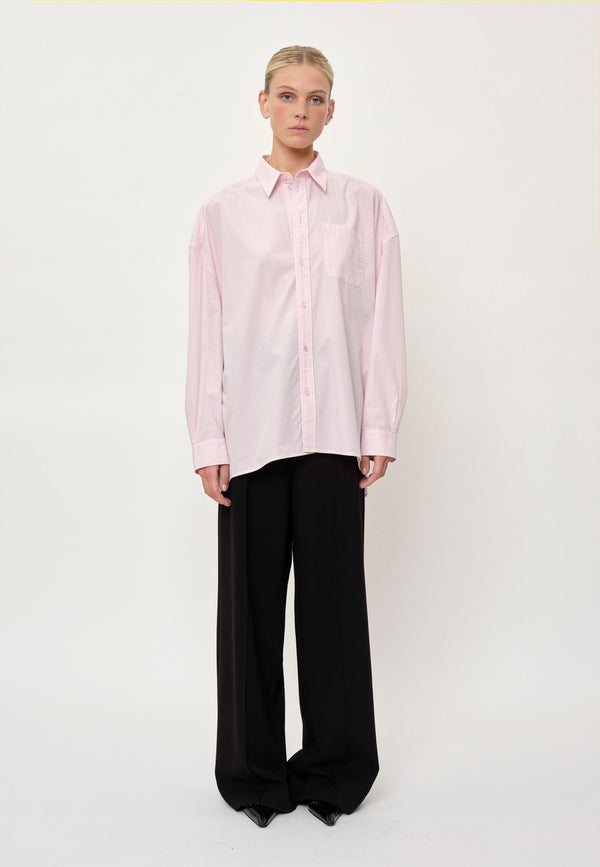Birgitte Herskind Lex Shirt - Pink Pinstripe Pink Pinstripe
