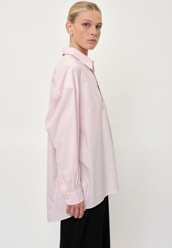 Birgitte Herskind Lex Shirt - Pink Pinstripe Pink Pinstripe