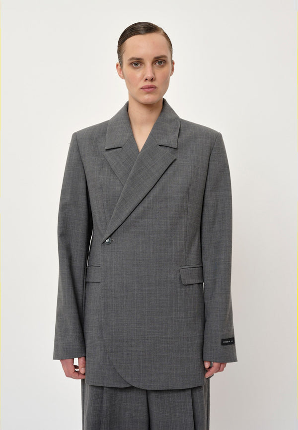 Birgitte Herskind Lilith Blazer - Ligth Grey Pinstripe Ligth Grey Pinstripe