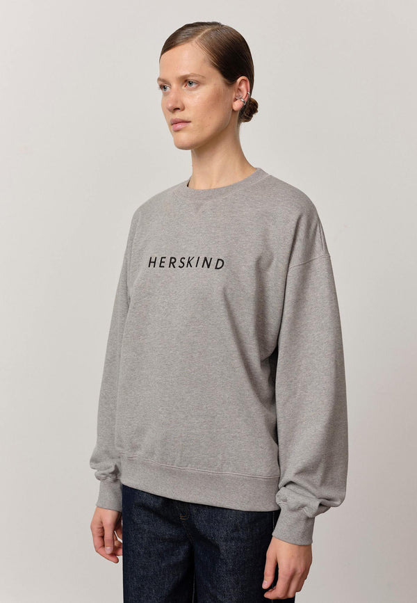 Birgitte Herskind Lizette Blouse - Grey Melange Grey Melange