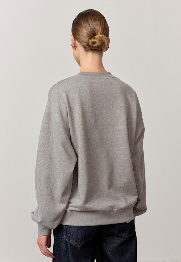 Birgitte Herskind Lizette Blouse - Grey Melange Grey Melange