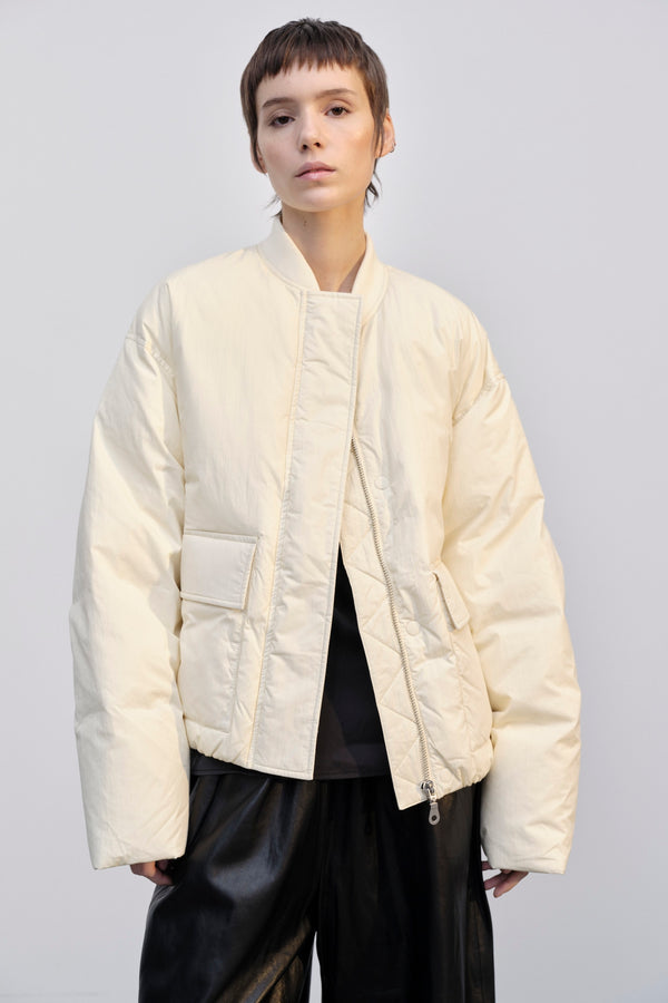 Birgitte Herskind Manu Puffer Jacket - Off White Off White