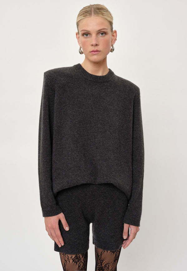 Birgitte Herskind Medina Knit Sweater - Dark Grey Dark Grey