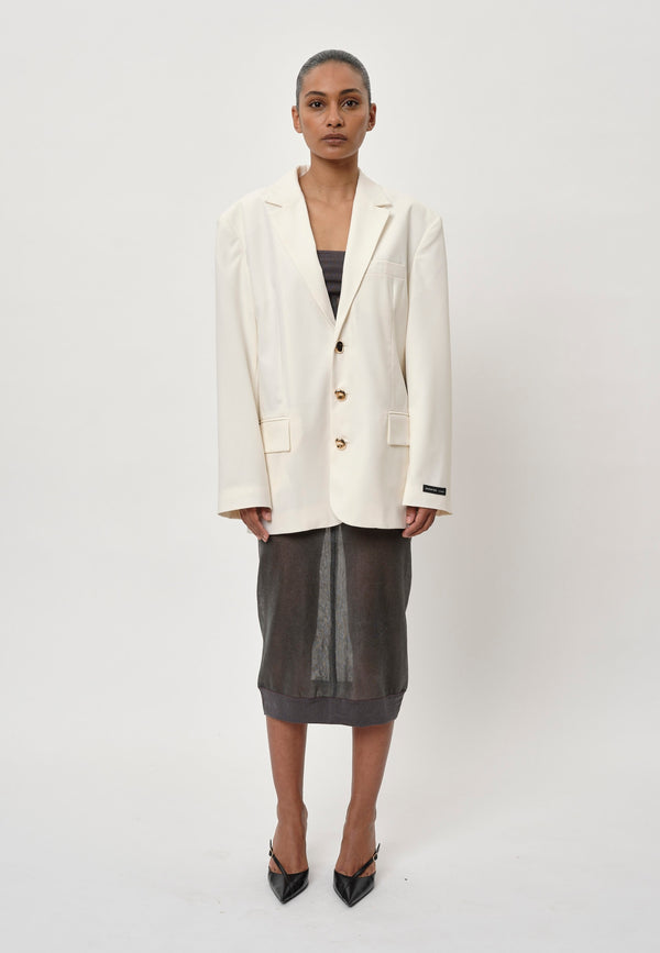 Birgitte Herskind Nika Blazer - Gold Buttons - Off White Off White