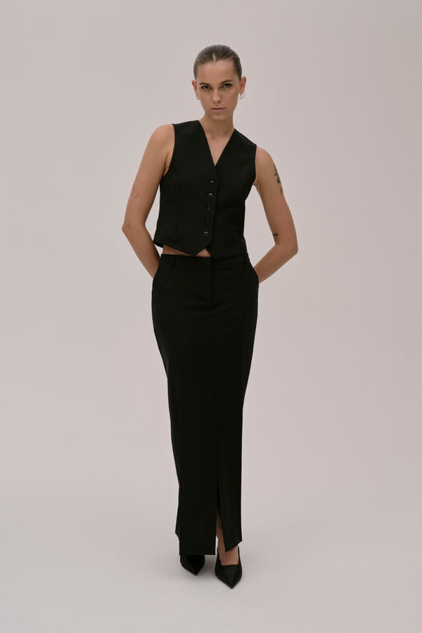 Birgitte Herskind Nina Skirt - Navy Stripe Navy Stripe