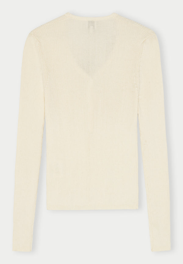 Birgitte Herskind Oscar Knit Blouse - Off White Off White