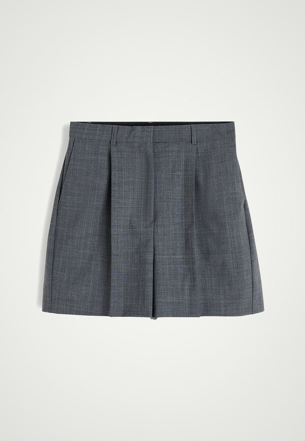 birgitte herskind Reggy Shorts - Light Grey Pinstripe Light Grey Pinstripe