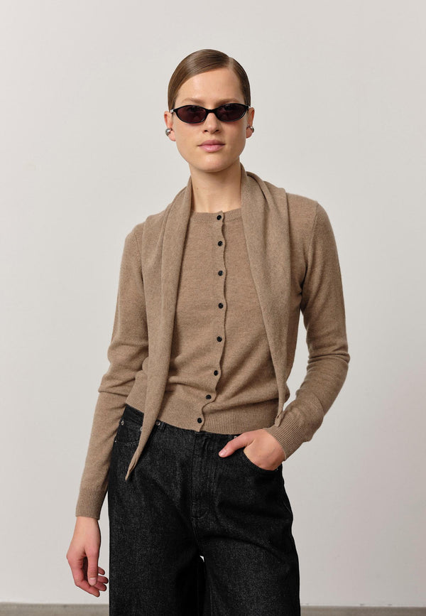 Birgitte Herskind Roselle Knit Cardigan - Croissant Croissant