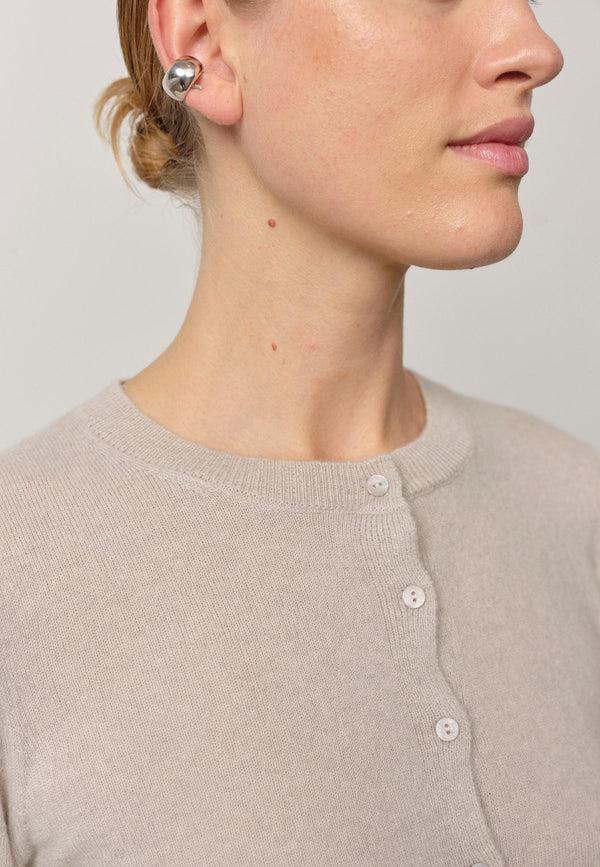Birgitte Herskind Roselle Knit Cardigan - Light Stone Light Stone