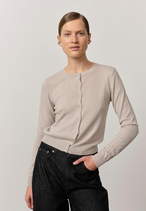 Birgitte Herskind Roselle Knit Cardigan - Light Stone Light Stone