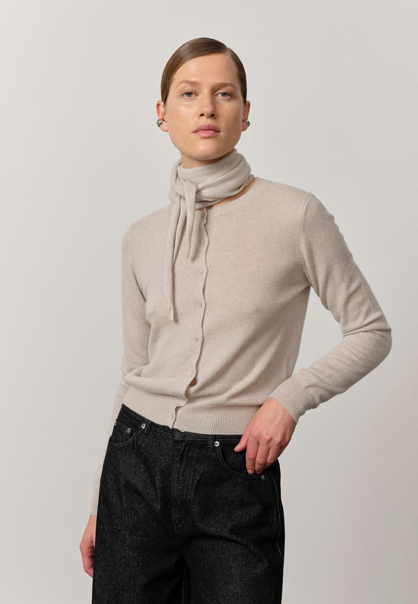 Birgitte Herskind Roselle Knit Cardigan - Light Stone Light Stone