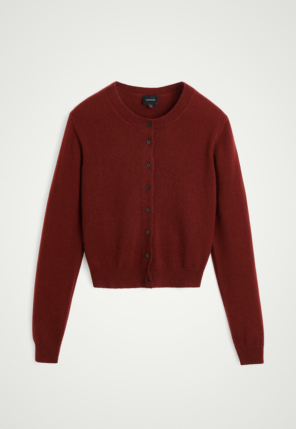 birgitte herskind Roselle Knit Cardigan - Oxblood Oxblood