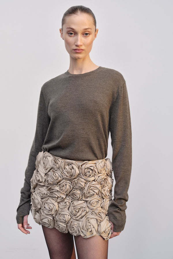 Birgitte Herskind Sasha Knit Blouse - Tapanade Tapanade