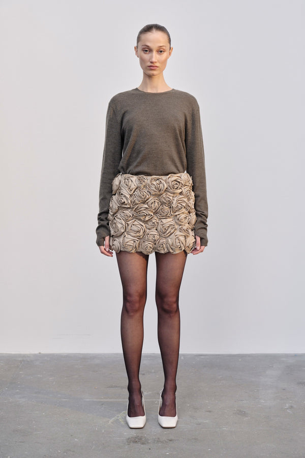 Birgitte Herskind Sasha Knit Blouse - Tapanade Tapanade