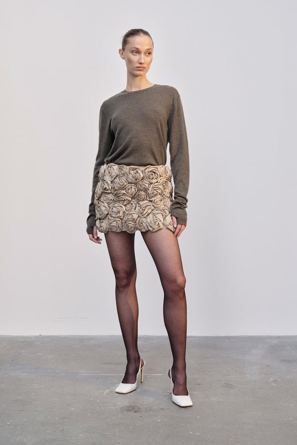 Birgitte Herskind Sasha Knit Blouse - Tapanade Tapanade