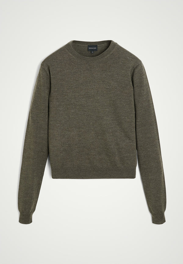 birgitte herskind Sasha Knit Blouse - Tapanade Tapanade