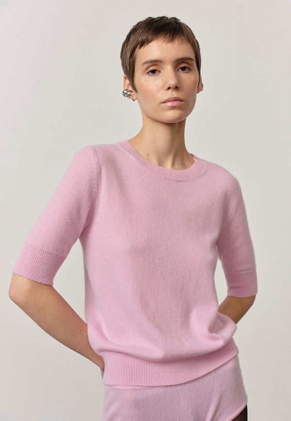 birgitte herskind Therese Knit Blouse - Bubblegum Bubblegum