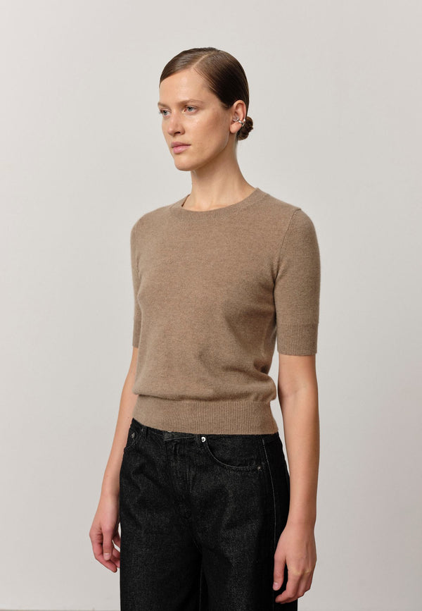 birgitte herskind Therese Knit Blouse - Croissant Croissant