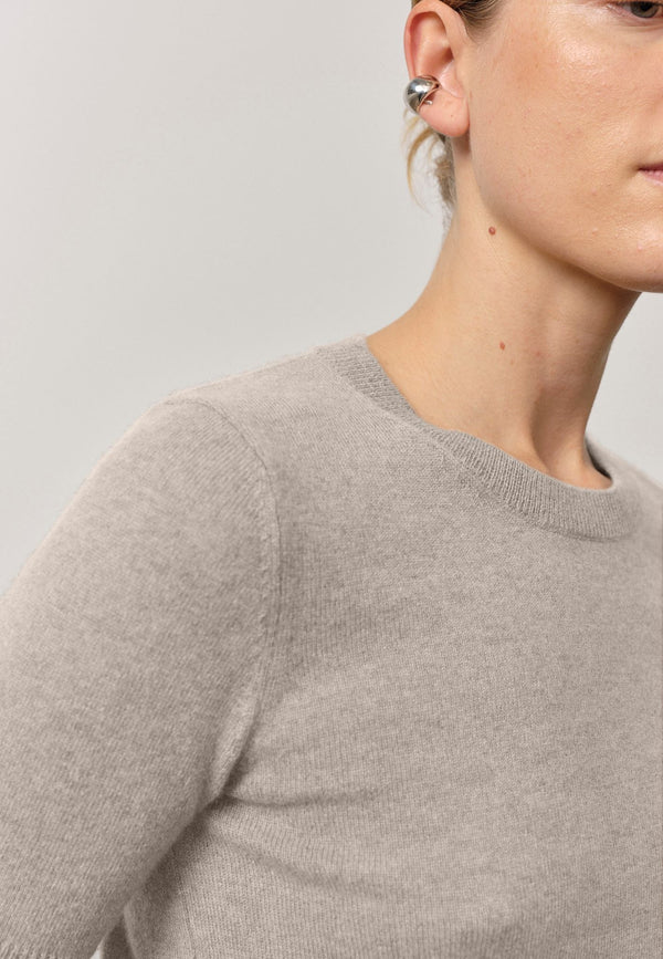 Birgitte Herskind Therese Knit Blouse - Light Stone Light Stone