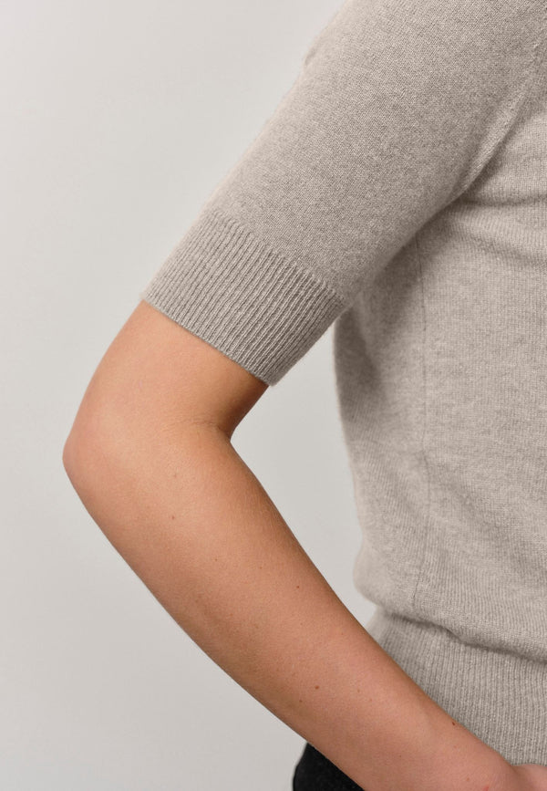 Birgitte Herskind Therese Knit Blouse - Light Stone Light Stone