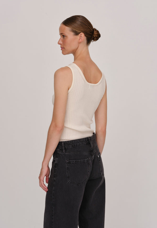 Birgitte Herskind Tripa Knit Top - Off White Off White