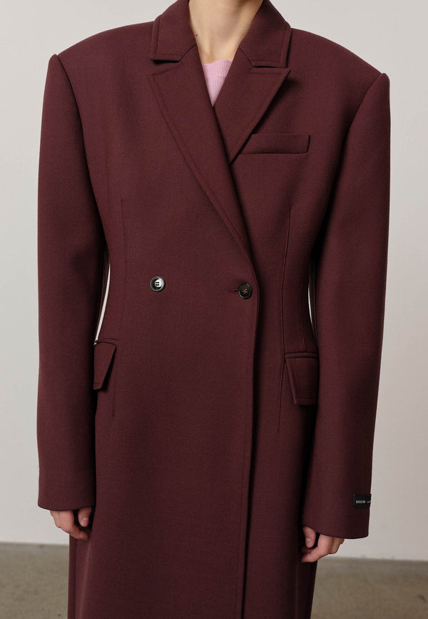 Birgitte Herskind Ultra De Lux Coat - Mahogany Mahogany