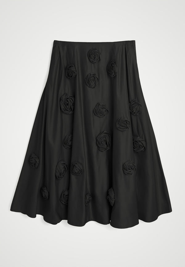 birgitte herskind William Bloomin Skirt - Black Black