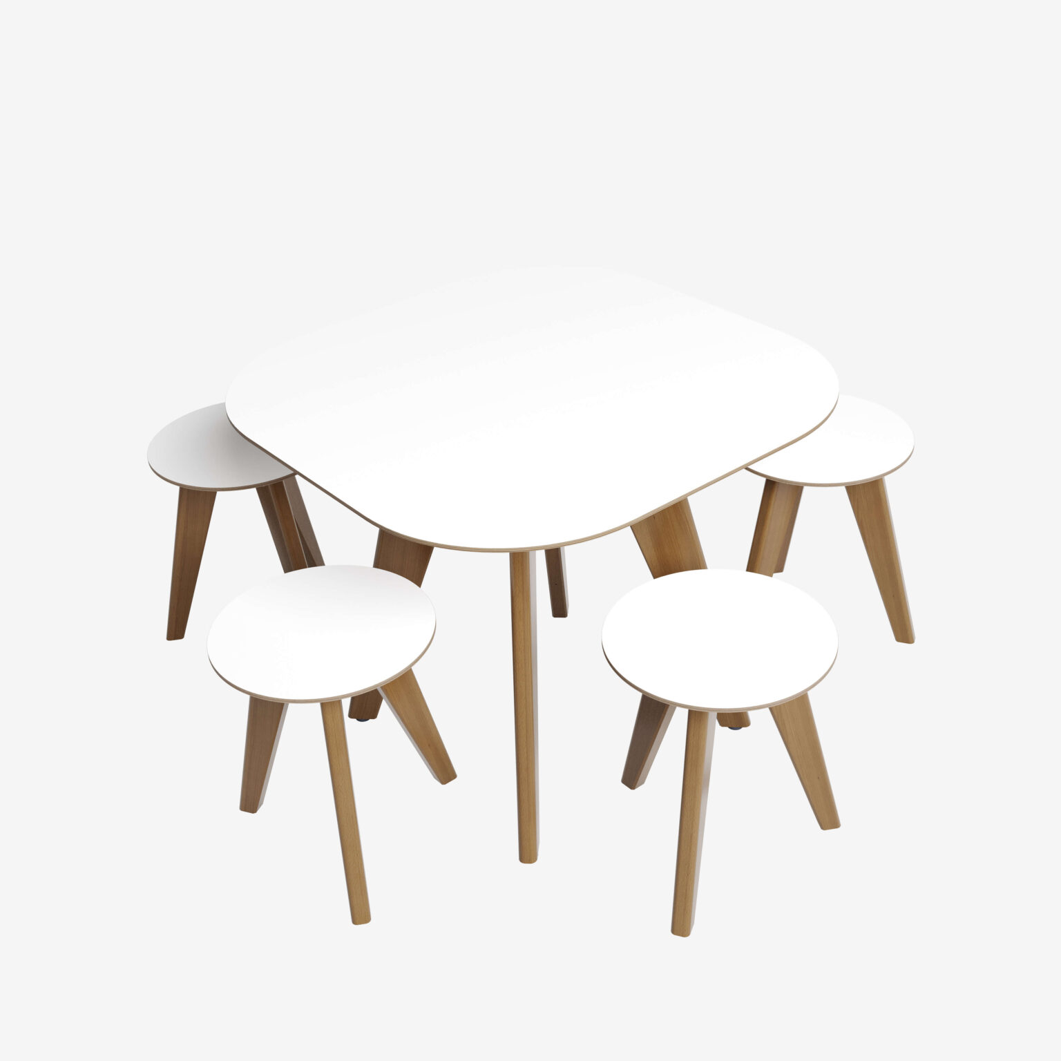 bisley Bisley Dining Table Set Option one