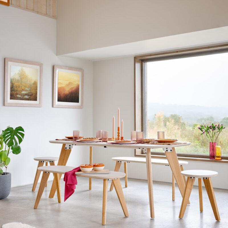 Bisley Bisley Dining Table Set Option Three