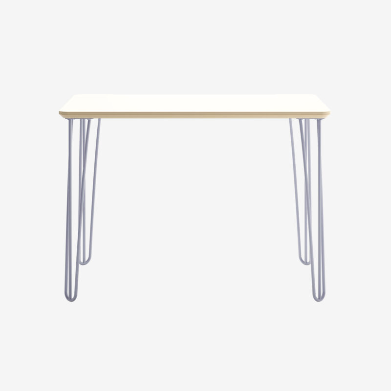 bisley Bisley Pebble Desk Alpine White