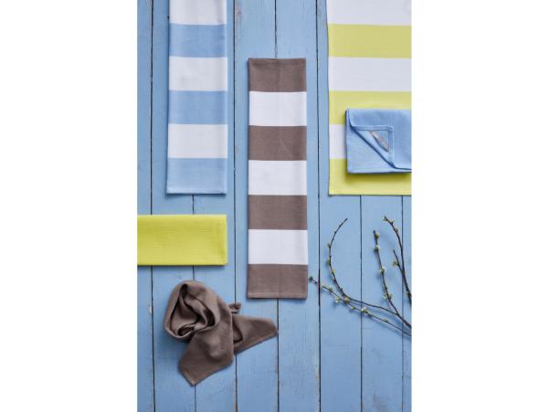 Bitz Bastian Tekstiler Abbi Tea Towel X 70 X 50 Cm White/Mimosa