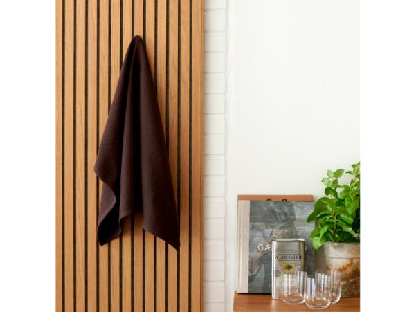 Bitz Bastian Tekstiler Diamond Tea Towel 70 X 50 Cm Coffee Bean
