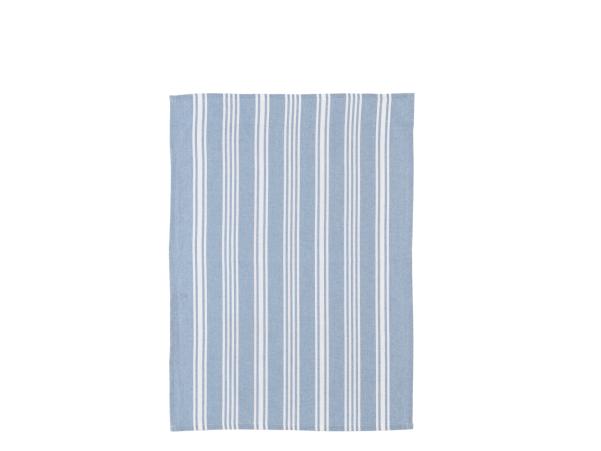 Bitz Bastian Tekstiler Eco Stripe Tea Towel Recycle 70 X 50 Cm Dream Blue