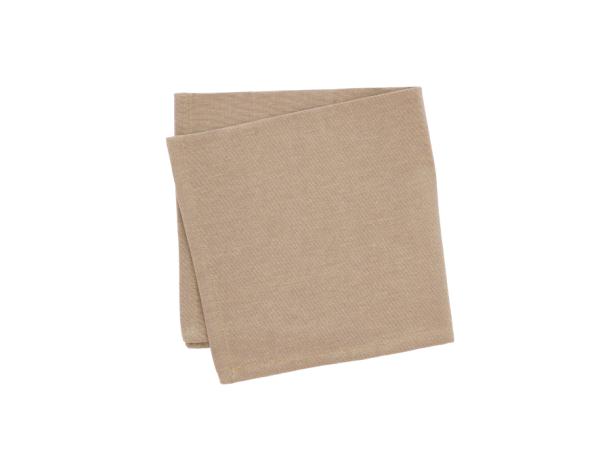 bitz Bastian Tekstiler Napkin 45 x 45 cm Fungi brown