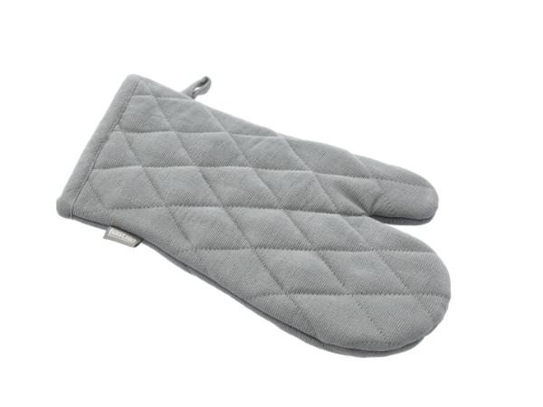 bitz Bastian Tekstiler Oven mitt 33 x 18 cm Light grey