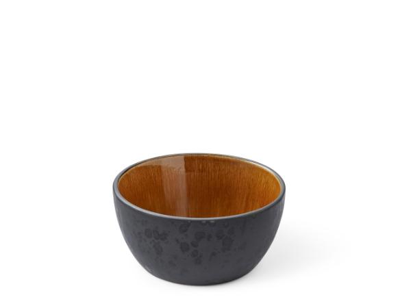 bitz BITZ Bowl Dia. 10 x 5 cm black/amber