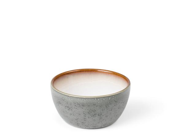 bitz BITZ Bowl Dia. 10 x 5 cm grey/cream