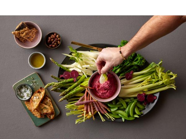 Bitz BITZ Bowl Dia. 12 X 6 Cm Grey/Light Pink