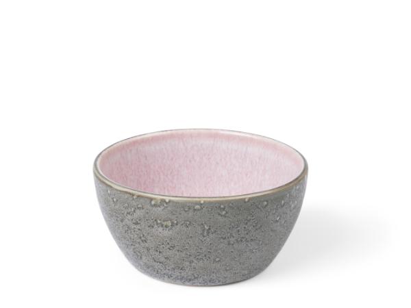 bitz BITZ Bowl Dia. 12 x 6 cm Grey/Light pink