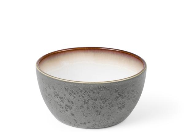 bitz BITZ Bowl Dia. 14 x 7 cm grey/cream