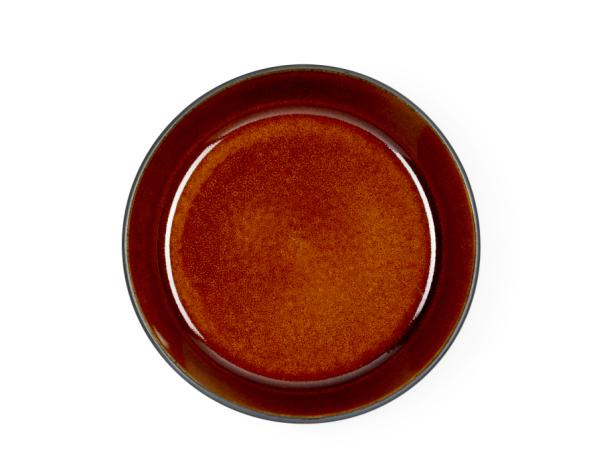 Bitz BITZ Bowl Dia. 18 X 5 Cm Black/amber
