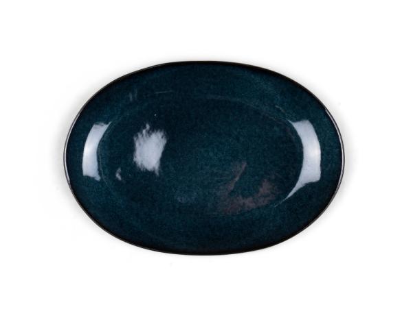 Bitz BITZ Dish 36 X 25 Cm Black/dark Blue
