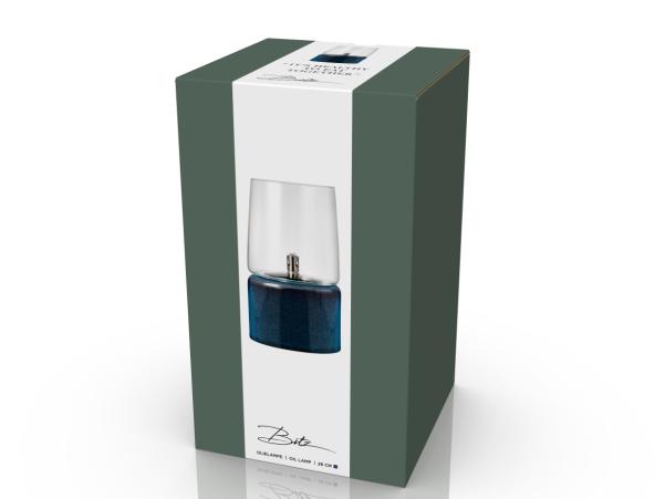 Bitz BITZ Gastro Oil Lamp Dia 15 X 26 Cm Blue