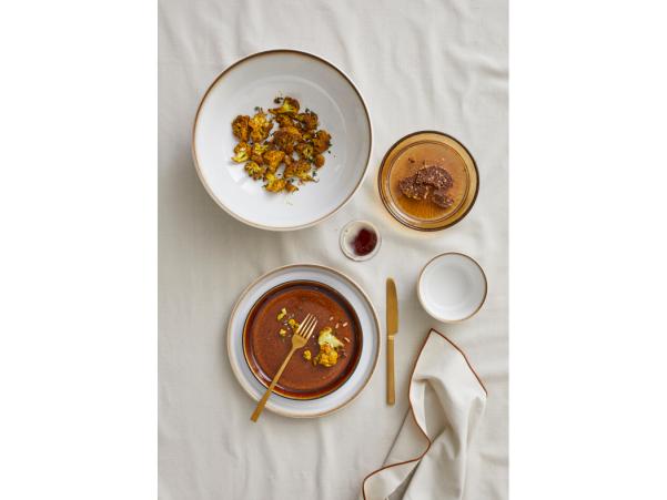 Bitz BITZ Gastro Plate Dia. 21 X 2.0 Cm Black/Amber